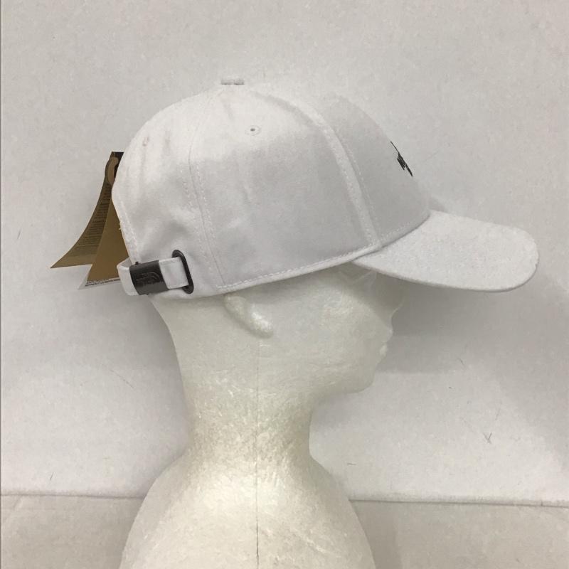 ザノースフェイス THE NORTH FACE 帽子 キャップ NF0A4VSV RECYCLED 66 CLASSIC HAT タグ付き ロゴ、文字 白 / ホワイト /  メンズ USED 古着 中古 10132515