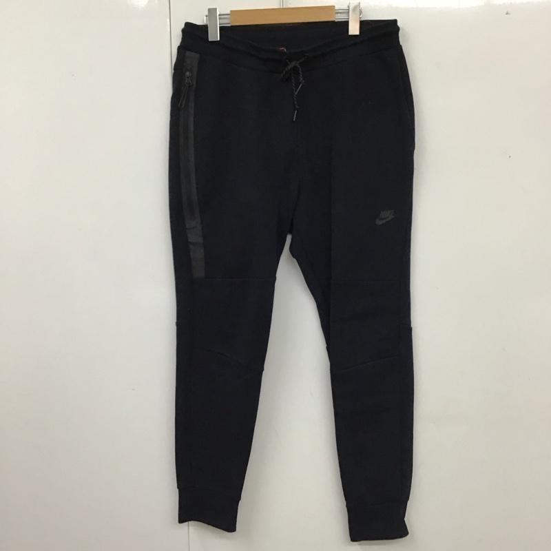ナイキ NIKE ボトムス ボトムス 545344-011 TECH FLEECE LONG PANT フリースパンツ スポーツウェア XL ロゴ、文字 黒 / ブラック /  メンズ USED 古着 中古 10114620