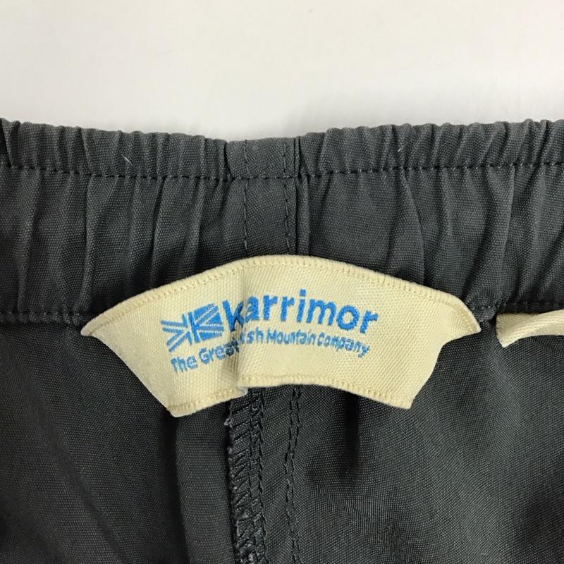 カリマー Karrimor パンツ ワークパンツ、ペインターパンツ ジャージ パンツ ワイドパンツ カジュアルパンツ L ロゴ、文字 灰 / グレー /  メンズ USED 古着 中古 10118396