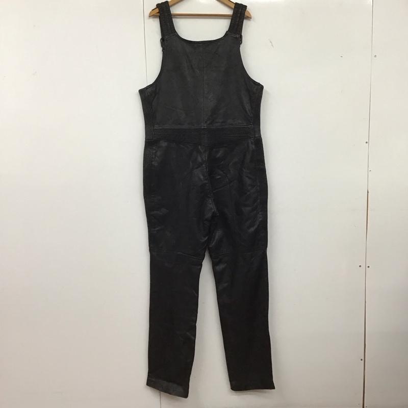古着 USED サロペット・オーバーオール サロペット、オーバーオール Vetter レザー 40 無地 黒 / ブラック /  メンズ USED 古着 中古 10147171