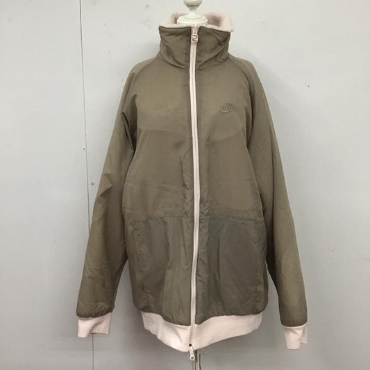 ナイキ NIKE ジャケット、上着 ジャンパー、ブルゾン bq6546-640 リバーシブルボアフリースジャケット アウター XL ロゴ、文字 マルチカラー / マルチカラー /  レディース USED 古着 中古 10124217
