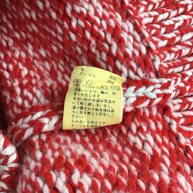 アーペーセー A.P.C. ニット、セーター 長袖 1  赤 / レッド /  メンズ USED 古着 中古 10140328