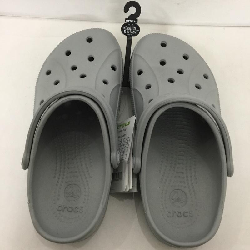 クロックス crocs サンダル サンダル ralen clog 25cm 25.0cm 無地 灰 / グレー /  メンズ USED 古着 中古 10125476