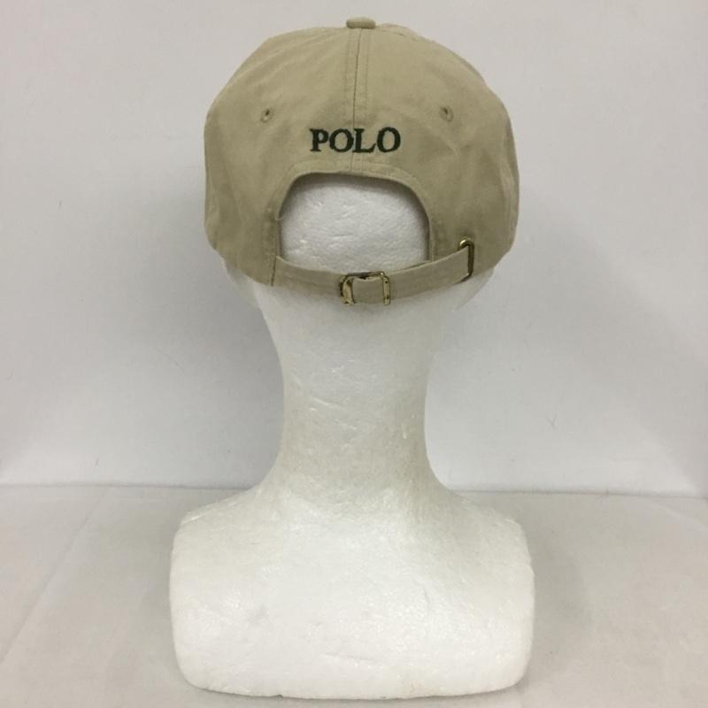 ポロラルフローレン POLO RALPH LAUREN 帽子 キャップ コットン ワンポイント ベージュ / ベージュ /  メンズ USED 古着 中古 10134774