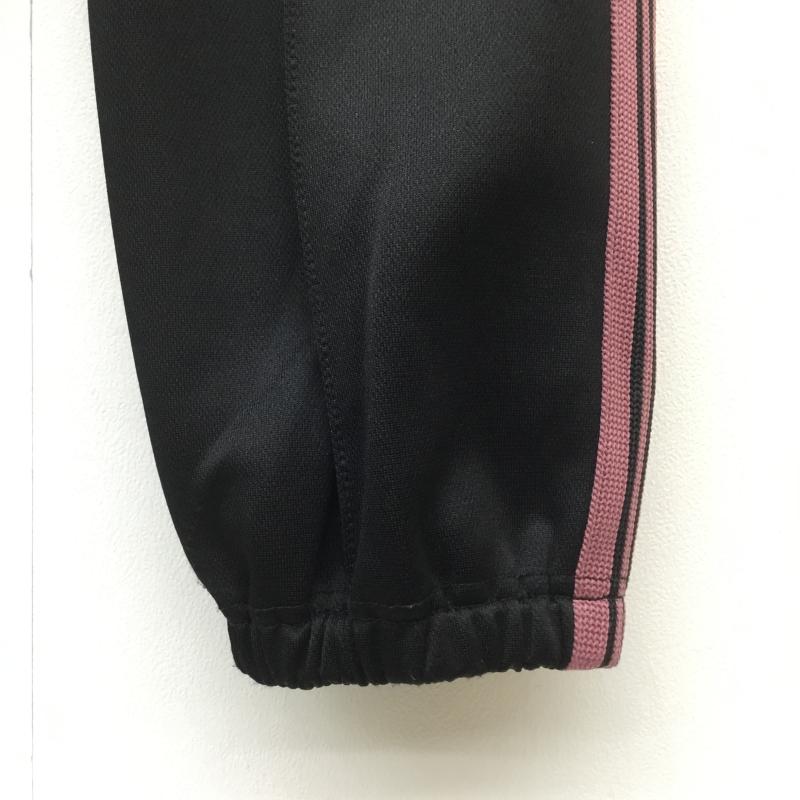 ニードルス Needles パンツ ワークパンツ、ペインターパンツ LQ23 Needles ジップドトラックパンツ M ロゴ、文字 黒 / ブラック / X 桃 / ピンク /  メンズ USED 古着 中古 10118274