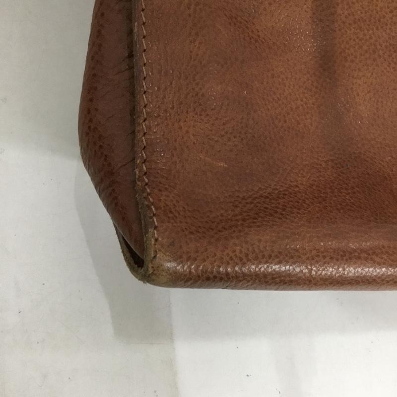 ゲンテン genten トートバッグ トートバッグ レザー 無地 茶 / ブラウン /  レディース USED 古着 中古 10129113