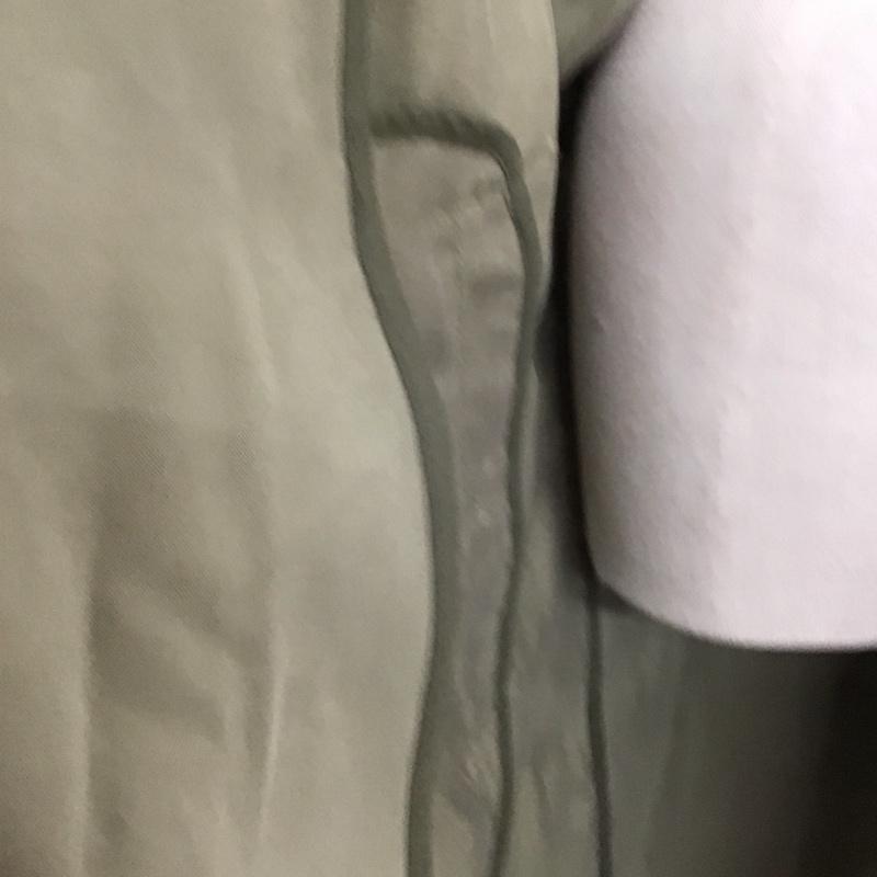 ザラ ZARA コート トレンチコート 0518 055 506 ガウンコート S 無地 カーキ / カーキ /  レディース USED 古着 中古 10116686