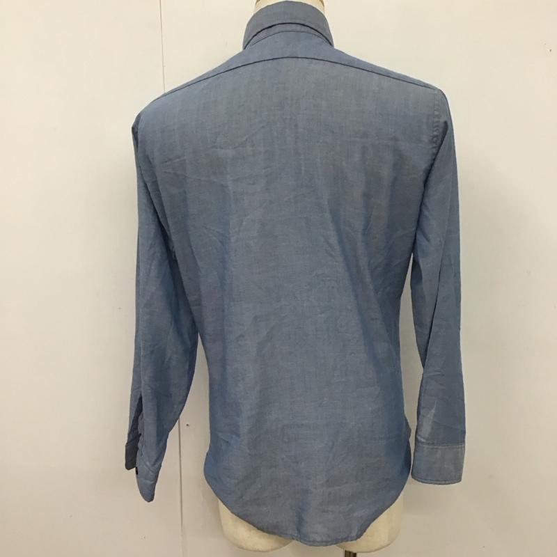 リーバイス Levi s シャツ、ブラウス 長袖 長袖シャツ 無地シャツ カラーシャツ 70s ヴィンテージ M 無地 インディゴ / インディゴ /  メンズ USED 古着 中古 10125328