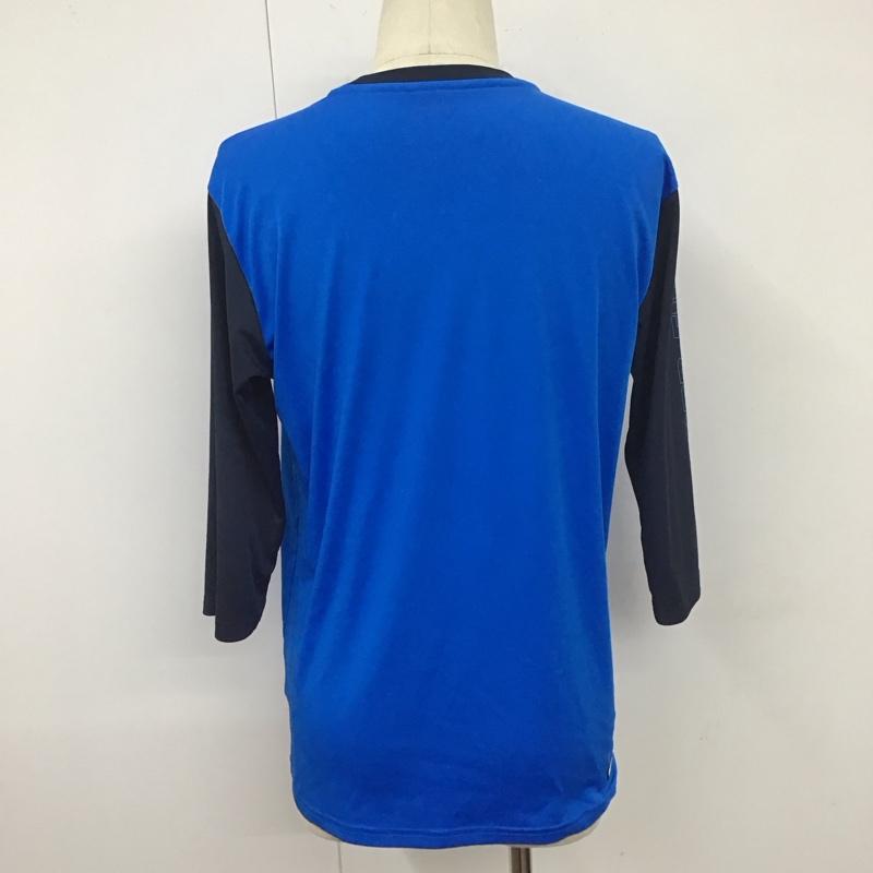 エフシーレアルブリストル F.C.Real Bristol カットソー 長袖 長袖カットソー クルーネックカットソー ナイキ コラボ スポーツウェア M ロゴ、文字 青 / ブルー /  メンズ USED 古着 中古 10111493