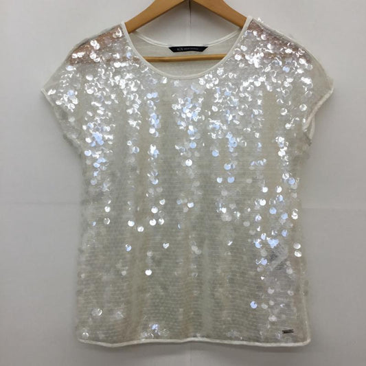 アルマーニエクスチェンジ ARMANI EXCHANGE カットソー 半袖 XS  白 / ホワイト /  レディース USED 古着 中古 10139198