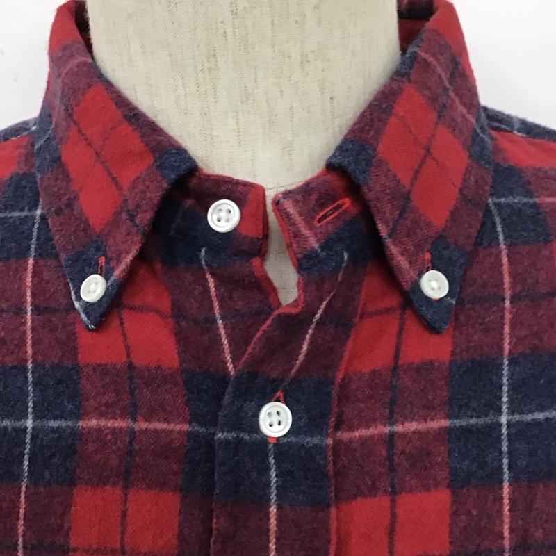 セロ SERO シャツ、ブラウス 長袖 ボタンダウンシャツ L チェック マルチカラー / マルチカラー /  メンズ USED 古着 中古 10128347