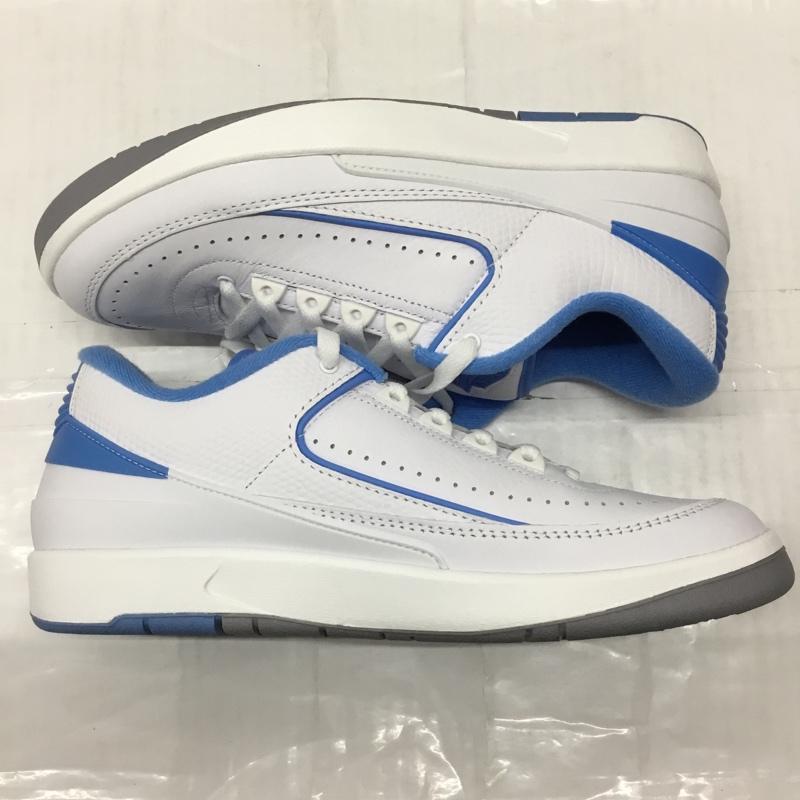 ナイキ NIKE スニーカー スニーカー DV9956-104 AIR JORDAN 2 RETRO LOW 26.5cm 箱有 26.5cm ロゴ、文字 白 / ホワイト / X 水色 / ライトブルー /  メンズ USED 古着 中古 10108850
