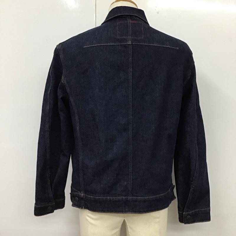 リーバイス Levi s ジャケット、上着 ジャケット、ブレザー デニムジャケット Ｇジャン S 無地 インディゴ / インディゴ /  メンズ USED 古着 中古 10117168