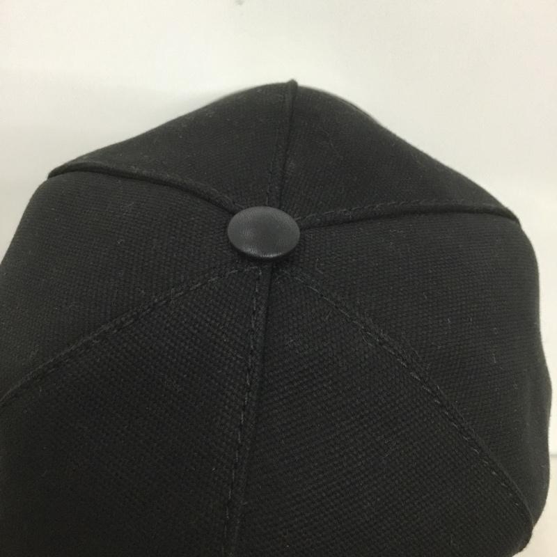グッチ GUCCI 帽子 キャップ インターロッキングG コットン ワンポイント 黒 / ブラック /  メンズ USED 古着 中古 10142837