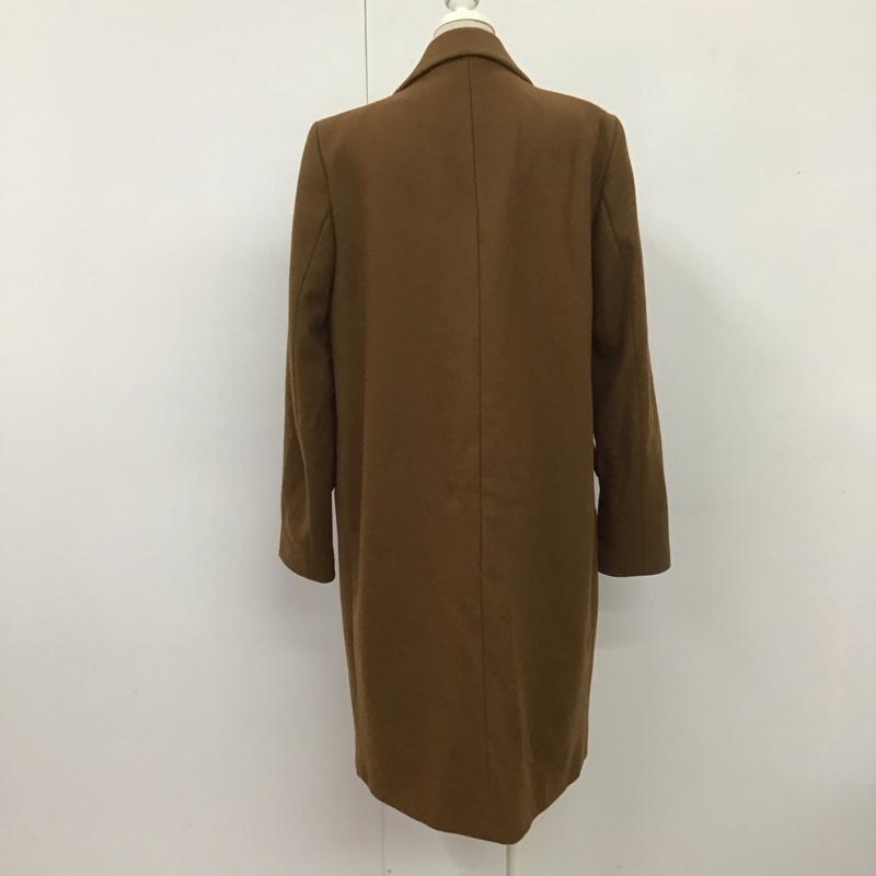 ザラベーシック ZARA BASIC ジャケット、上着 ジャケット、ブレザー ロングコートジャケット カラージャケット アウター カジュアルジャケット M 無地 茶 / ブラウン /  レディース USED 古着 中古 10109224