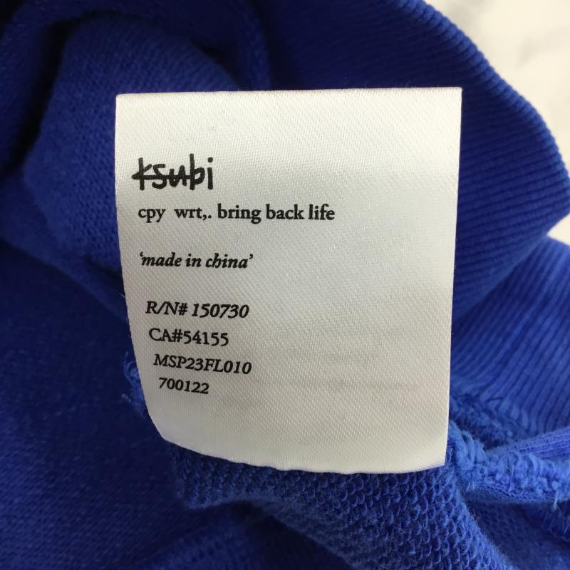 スビ KSUBI トレーナー 長袖 4 X 4 Biggie Crew Cobalt MSP23FL010 XL 刺繍 X プリント 青 / ブルー /  メンズ USED 古着 中古 10122737