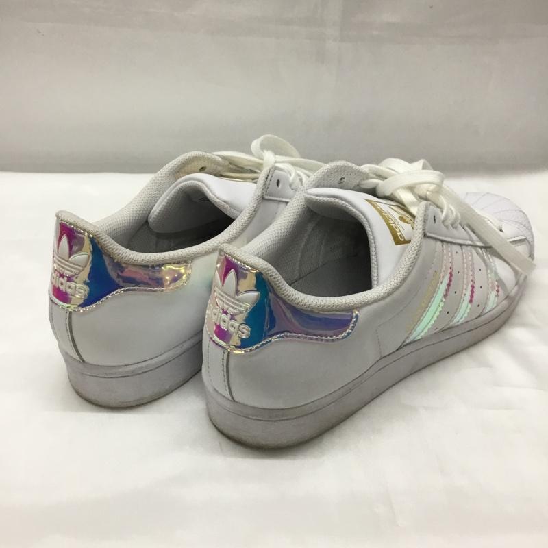 アディダス adidas スニーカー スニーカー FX7565 SUPERSTAR W 25cm 25.0cm ロゴ、文字 白 / ホワイト /  レディース USED 古着 中古 10110153