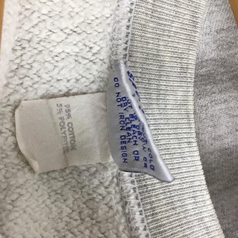 古着 USED トレーナー 長袖 長袖トレーナー スウェット クルーネック プルオーバー 古着 M ロゴ、文字 灰 / グレー /  メンズ USED 古着 中古 10133109