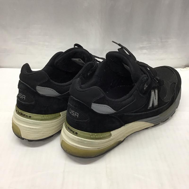 ニューバランス New Balance スニーカー スニーカー M992BL USA製 28cm 箱有 28.0cm ロゴ、文字 黒 / ブラック /  メンズ USED 古着 中古 10121227