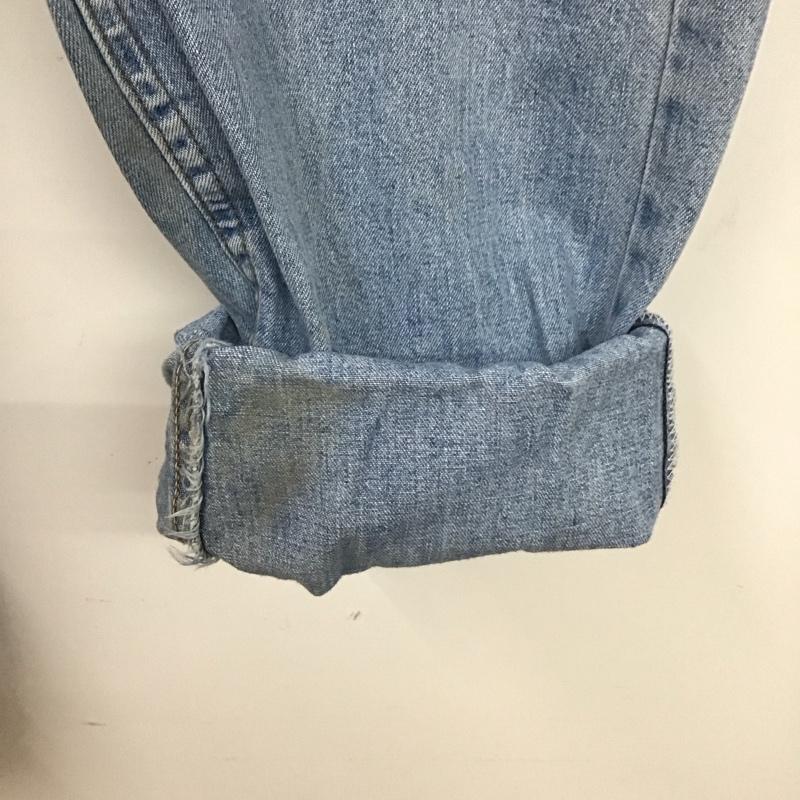 エルエルビーン L.L.Bean パンツ デニム、ジーンズ デニムパンツ ストレートパンツ ワイドパンツ カジュアルパンツ 無地 インディゴ / インディゴ /  メンズ USED 古着 中古 10107670