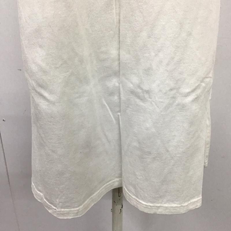 エックスガール X-girl ワンピース ミニスカート Champion M ロゴ、文字 白 / ホワイト /  レディース USED 古着 中古 10121278