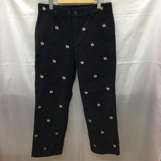 ブルックスブラザーズ BROOKS BROTHERS ボトムス ボトムス コーデュロイパンツ サンタ クリスマス トナカイ 33インチ 無地 黒 / ブラック /  メンズ USED 古着 中古 10111454