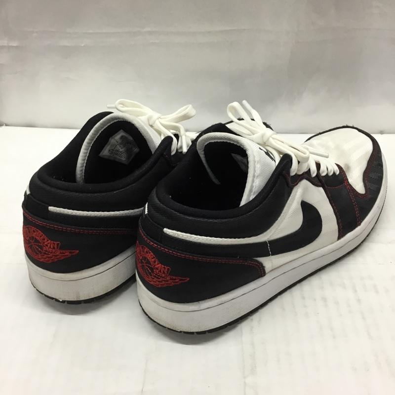 ナイキ NIKE スニーカー スニーカー DD9337-106 WMNS AIR JORDAN 1 LOW SE UTL 28.5cm 28.5cm ロゴ、文字 白 / ホワイト / X 黒 / ブラック / X 赤 / レッド /  メンズ USED 古着 中古 10109383