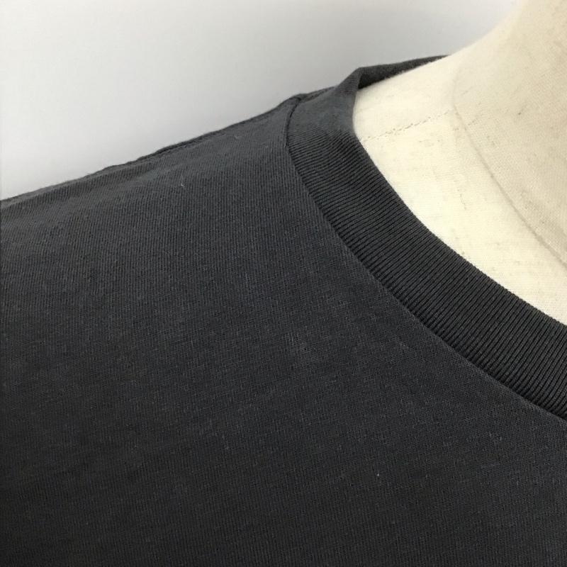 ユニクロ UNIQLO Tシャツ 半袖 341-446311 Tシャツ プリントTシャツ クルーネックカットソー 半袖カットソー XL プリント 黒 / ブラック /  メンズ USED 古着 中古 10122980