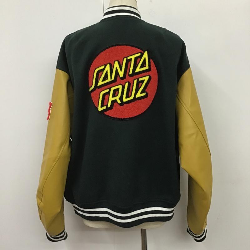 サンタクルーズ SANTA CRUZ ジャケット、上着 ジャンパー、ブルゾン L 無地 緑 / グリーン / X マスタード / マスタード /  メンズ USED 古着 中古 10106064