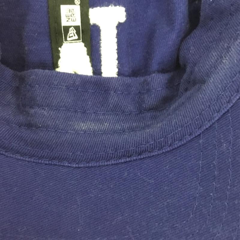ニューエラ NEW ERA 帽子 キャップ LA ロサンゼルス ドジャース メジャーリーグ コットン ロゴ、文字 青 / ブルー /  メンズ USED 古着 中古 10132039