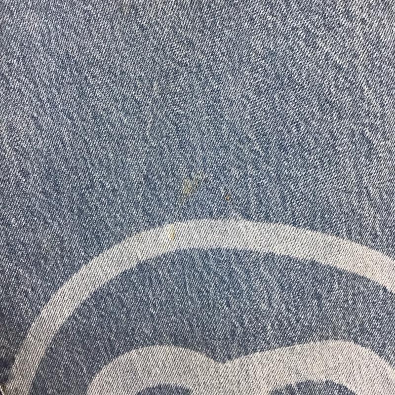 ステューシー STUSSY パンツ デニム、ジーンズ sslinkbigoljean ssリンク デニムジーンズ ワイドパンツ 28インチ プリント インディゴ / インディゴ /  メンズ USED 古着 中古 10119124