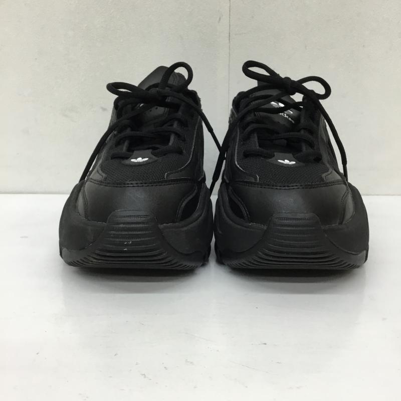 アディダス adidas スニーカー スニーカー オズガイア IG6045 23.5cm ロゴ、文字 黒 / ブラック /  レディース USED 古着 中古 10133783