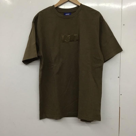 ラファイエット Lafayette Tシャツ 半袖 半袖カットソー プリントTシャツ クルーネックカットソー L ロゴ、文字 茶 / ブラウン /  メンズ USED 古着 中古 10138158