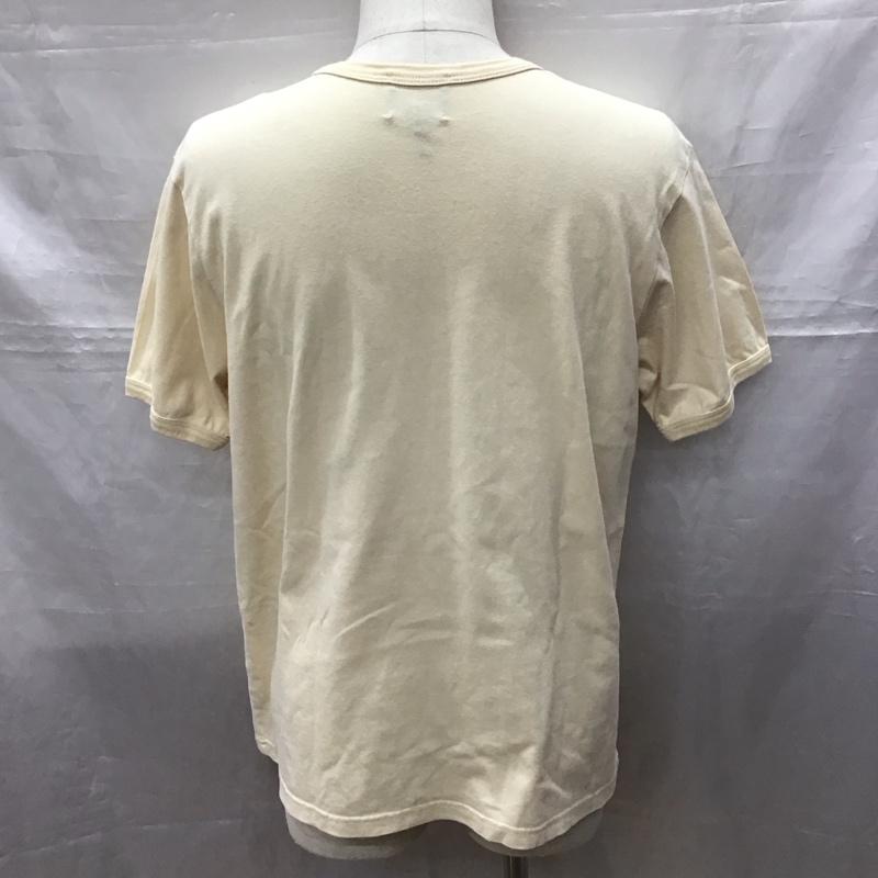 マークジェイコブス MARCJACOBS Tシャツ 半袖 半袖カットソー プリントTシャツ クルーネックカットソー S プリント ベージュ / ベージュ /  メンズ USED 古着 中古 10118401