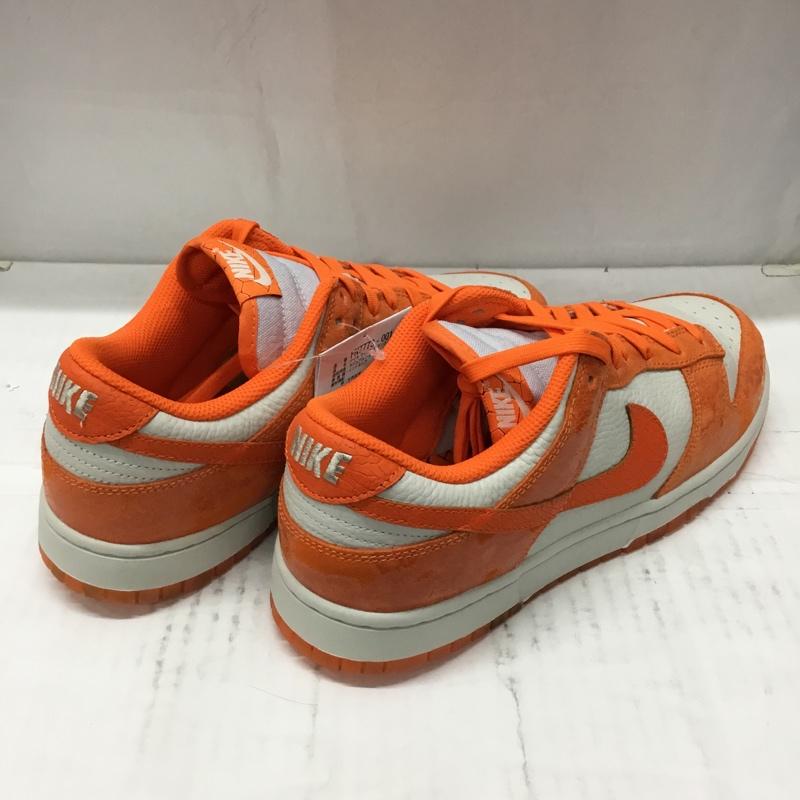 ナイキ NIKE スニーカー スニーカー FN7773-001 WMNS DUNK LOW 27.5cm 箱有 27.5cm ロゴ、文字 橙 / オレンジ / X アイボリー / アイボリー /  メンズ USED 古着 中古 10106349