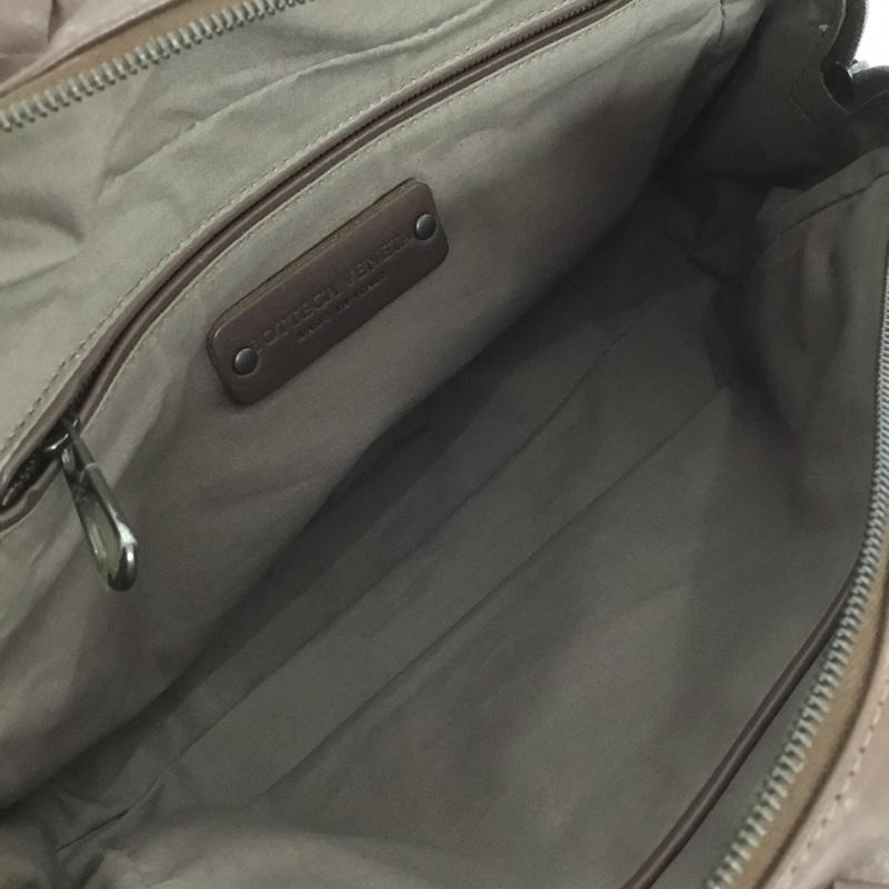 ボッテガヴェネタ BOTTEGA VENETA セカンドバッグ セカンドバッグ イントレチャート クラッチバッグ 無地 ダークブラウン / ダークブラウン /  メンズ USED 古着 中古 10144342