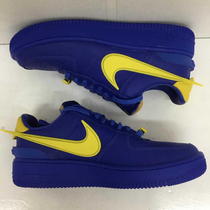 ナイキ NIKE スニーカー スニーカー DV3464-400 AMBUSH × Nike Air Force 1 Low Game Royal and Vivid Sulfur アンブッシュ 26.0cm ロゴ、文字 青 / ブルー /  メンズ USED 古着 中古 10112279