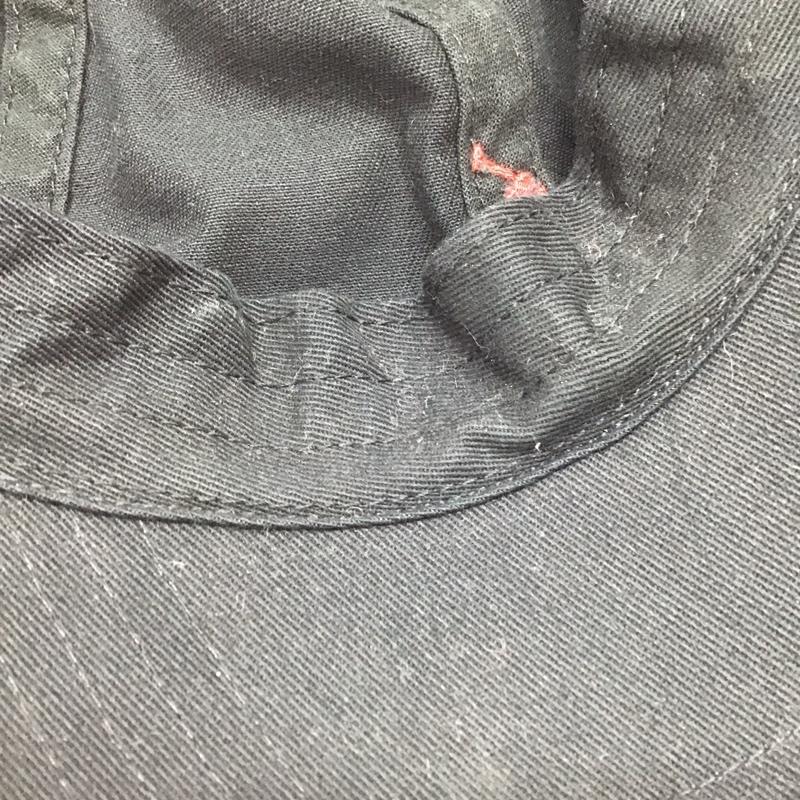 ポロラルフローレン POLO RALPH LAUREN 帽子 キャップ コットン ロゴ ワンポイント 黒 / ブラック / X 赤 / レッド /  メンズ USED 古着 中古 10116461