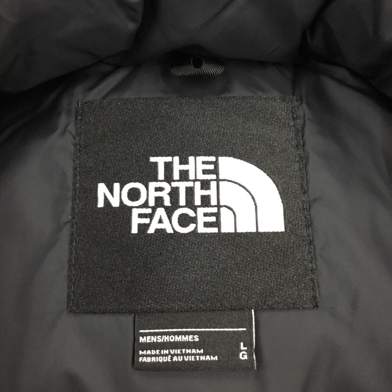 ザノースフェイス THE NORTH FACE ジャケット、上着 ジャンパー、ブルゾン NF0A3C8D RETRONUPTSEJACKET ジップアップジャケット ダウンジャケット L ロゴ、文字 黒 / ブラック /  メンズ USED 古着 中古 10111332