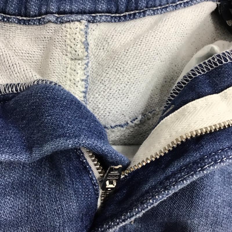ディーゼル DIESEL パンツ デニム、ジーンズ 裏パイル地 ロゴ、文字 青 / ブルー /  レディース USED 古着 中古 10112639