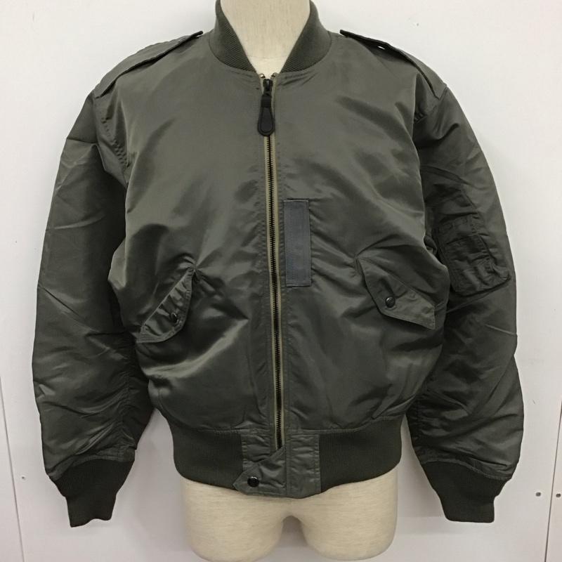 古着 USED ジャケット、上着 フライトジャケット 23WP07 ミリタリーブルゾン M 無地 カーキ / カーキ /  メンズ USED 古着 中古 10106776