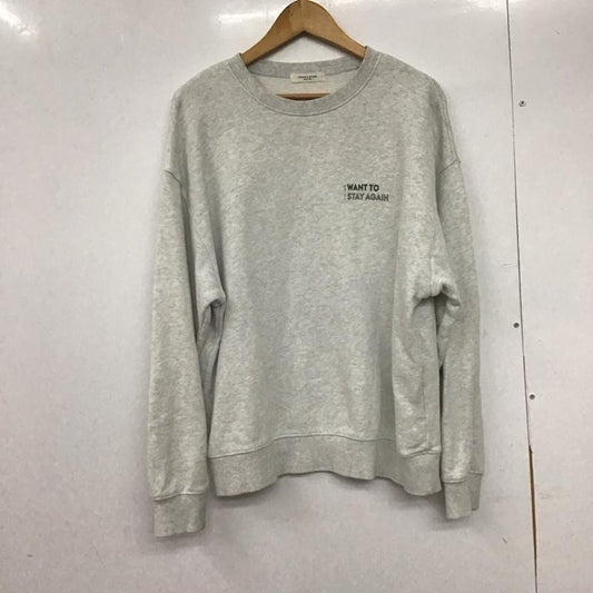 フリークスストア FREAK S STORE トレーナー 長袖 1123248902151 ヴィンテージホテル バックプリント スウェット バックデザイン FREE ロゴ、文字 灰 / グレー /  レディース USED 古着 中古 10146389