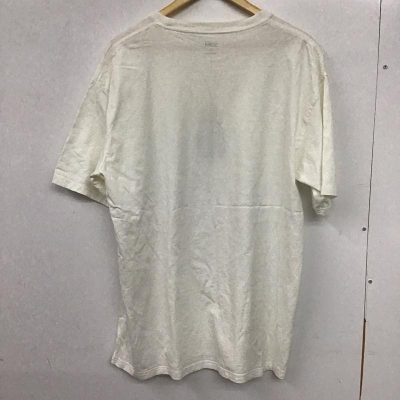 エックスガール X-girl Tシャツ 半袖 105202011002 GRADATION FACE S/S TEE グラデーション フェイス XL プリント 白 / ホワイト /  レディース USED 古着 中古 10137267