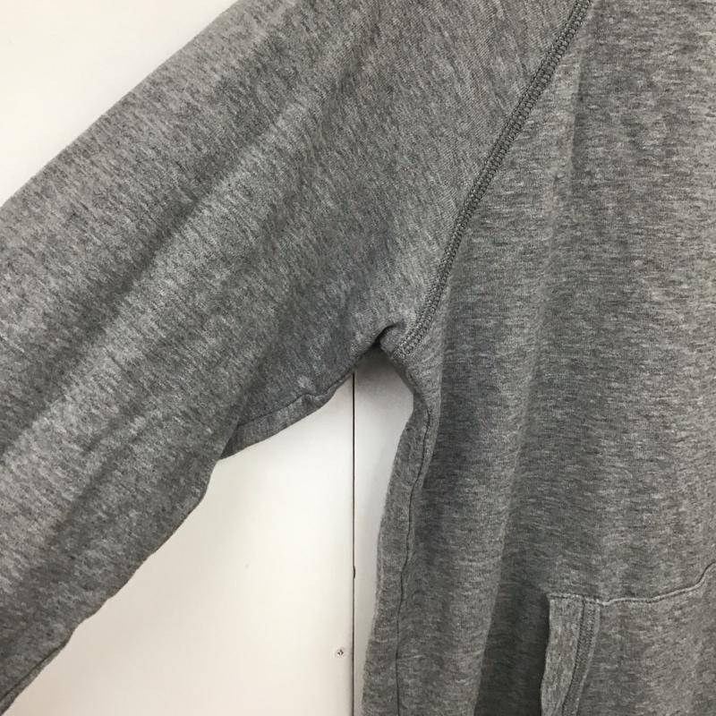 エンポリオアルマーニ EMPORIO ARMANI カットソー 長袖 長袖カットソー プリントカットソー クルーネック S ロゴ、文字 灰 / グレー /  メンズ USED 古着 中古 10131274