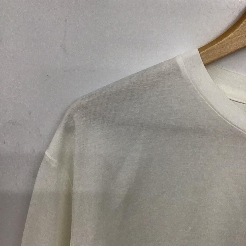 グリーンレーベルリラクシング green label relaxing Tシャツ 長袖 3212-175-3030 オーガニックポンチクルーネックTシャツ S 無地 白 / ホワイト /  メンズ USED 古着 中古 10148261