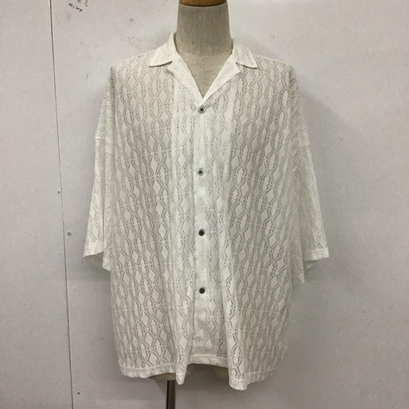 アンリラクシング unrelaxing シャツ、ブラウス 半袖 FREE 無地 白 / ホワイト /  メンズ USED 古着 中古 10128339