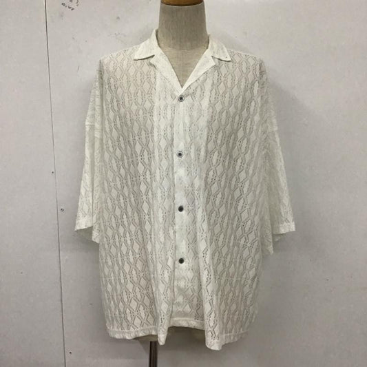 アンリラクシング unrelaxing シャツ、ブラウス 半袖 FREE 無地 白 / ホワイト /  メンズ USED 古着 中古 10128339