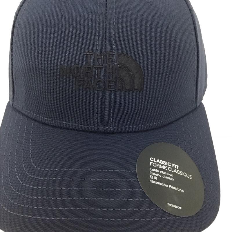 ザノースフェイス THE NORTH FACE 帽子 キャップ NF0A4VSV RECYCLED 66 CLASSIC HAT タグ付き ロゴ、文字 紺 / ネイビー /  メンズ USED 古着 中古 10132513