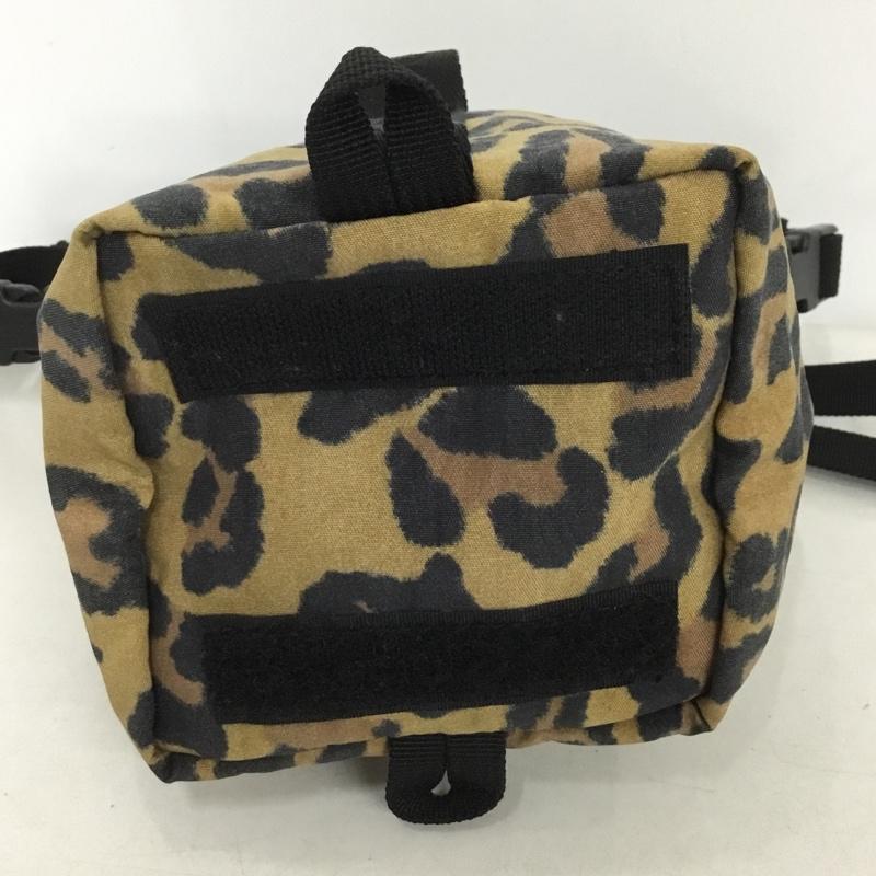 シュプリーム Supreme ショルダーバッグ ショルダーバッグ 20AW 20FW Leopard Neck Pouch ヒョウ柄 ロゴ、文字 X ヒョウ柄・レオパード柄 黒 / ブラック / X ベージュ / ベージュ /  メンズ USED 古着 中古 10142189