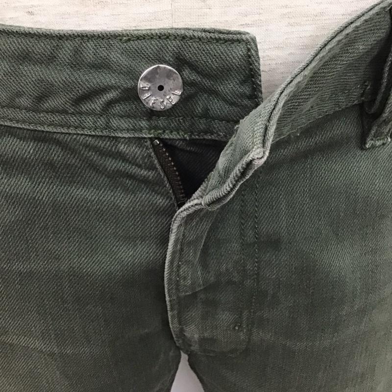 ディーゼル DIESEL パンツ デニム、ジーンズ デニムパンツ スリムパンツ ジーンズ カジュアルパンツ ストレートパンツ 28インチ 無地 カーキ / カーキ /  メンズ USED 古着 中古 10107205